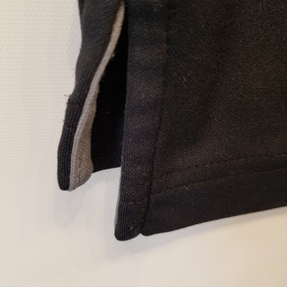 AUR Mens Black Polo or Rugby Shirt Long Sleeve Short Sleeve Collar Shirt Size XL - Picture 8 of 10